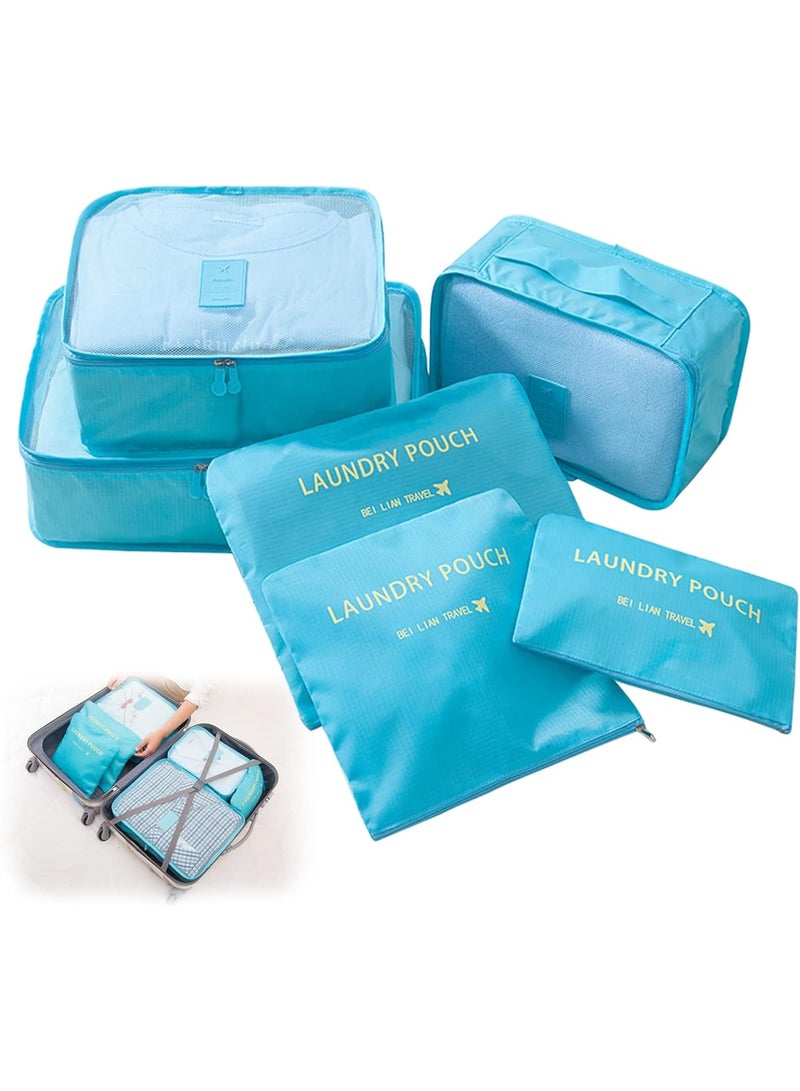 6-Piece Outdoor Traveling Household Clothing Storage Bag Set - Image 4